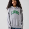 Sudadera con capucha holgada Super Mario Vintagesoft para niños