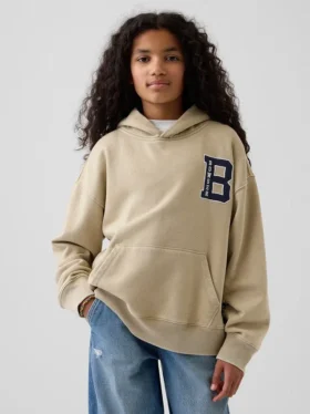 Sudadera con capucha holgada Super Mario Vintagesoft para niños