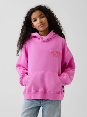 Sudadera con capucha holgada Super Mario Vintagesoft para niños