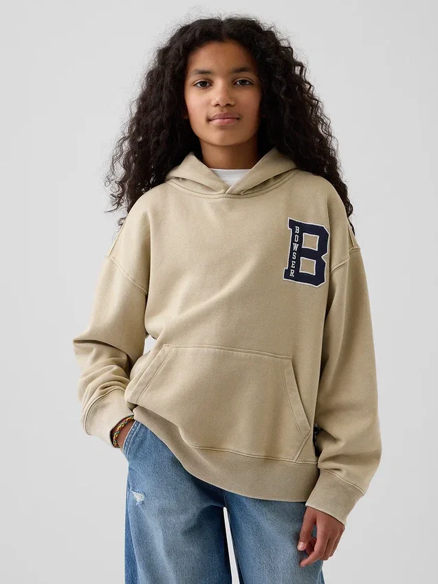 Sudadera con capucha holgada Super Mario Vintagesoft para niños