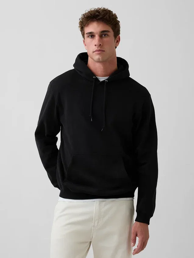 Sudadera con capucha holgada Vintagesoft para adultos