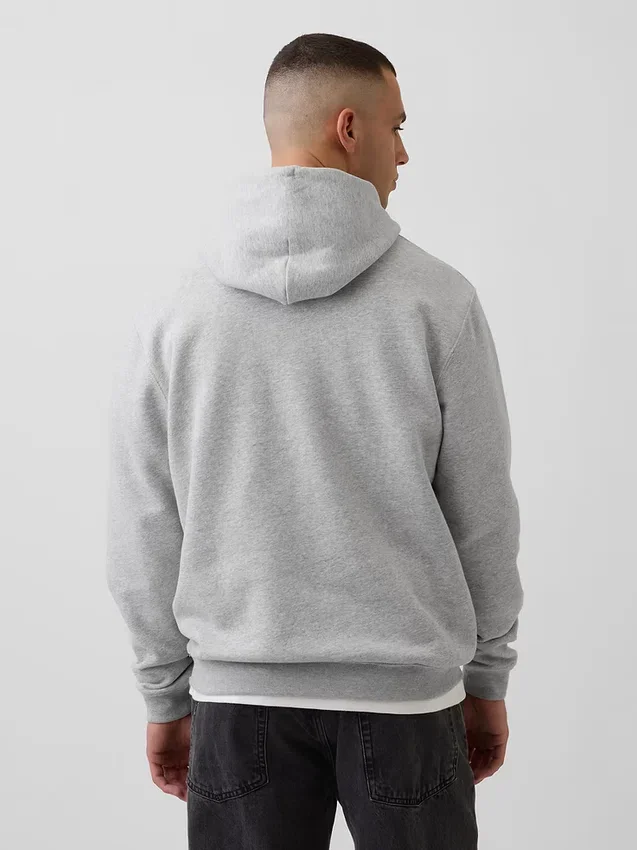Sudadera con capucha holgada Vintagesoft para adultos