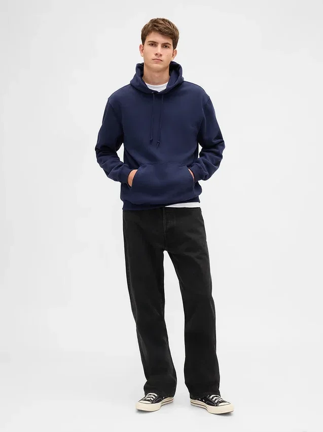 Sudadera con capucha holgada Vintagesoft para adultos