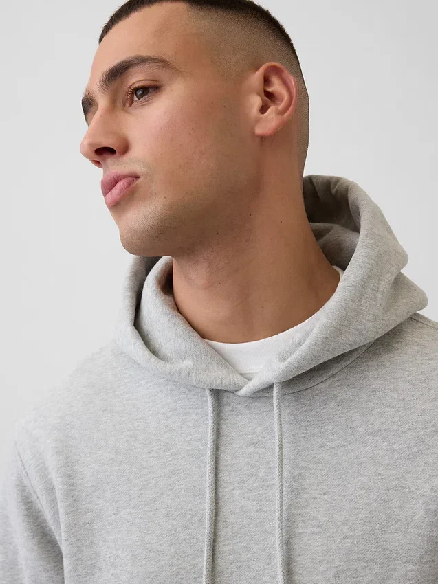 Sudadera con capucha holgada Vintagesoft para adultos