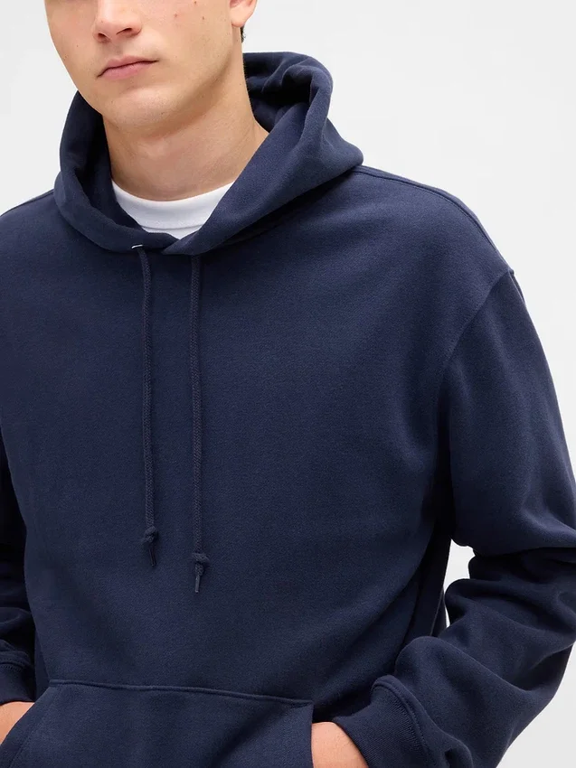Sudadera con capucha holgada Vintagesoft para adultos