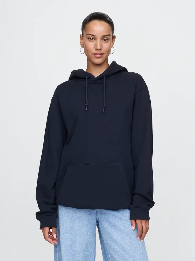 Sudadera con capucha holgada Vintagesoft para adultos