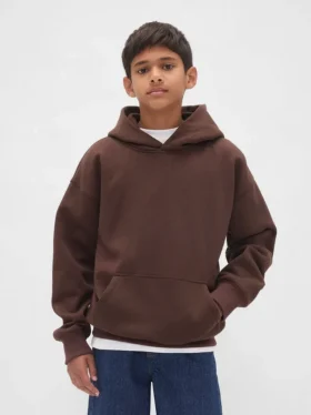 Sudadera con capucha holgada Vintagesoft para niños