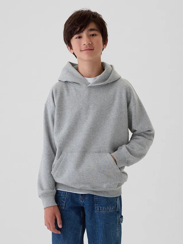 Sudadera con capucha holgada Vintagesoft para niños