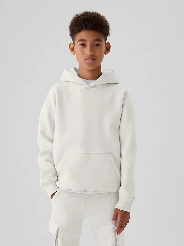 Sudadera con capucha holgada Vintagesoft para niños