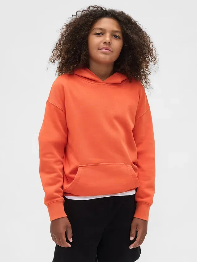 Sudadera con capucha holgada Vintagesoft para niños