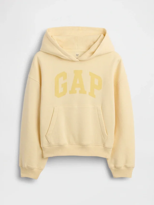 Sudadera con capucha holgada Vintagesoft para niños
