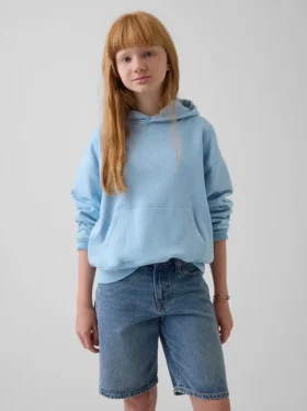Sudadera con capucha holgada Vintagesoft para niños