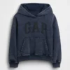 Sudadera con capucha holgada Vintagesoft para niños