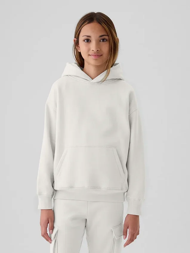 Sudadera con capucha holgada Vintagesoft para niños