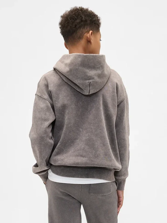 Sudadera con capucha holgada Vintagesoft para niños