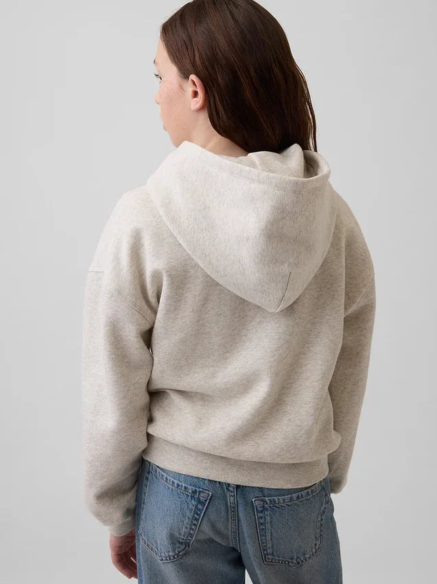 Sudadera con capucha holgada Vintagesoft para niños