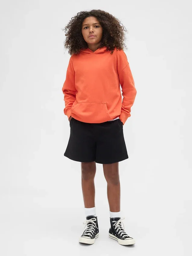 Sudadera con capucha holgada Vintagesoft para niños