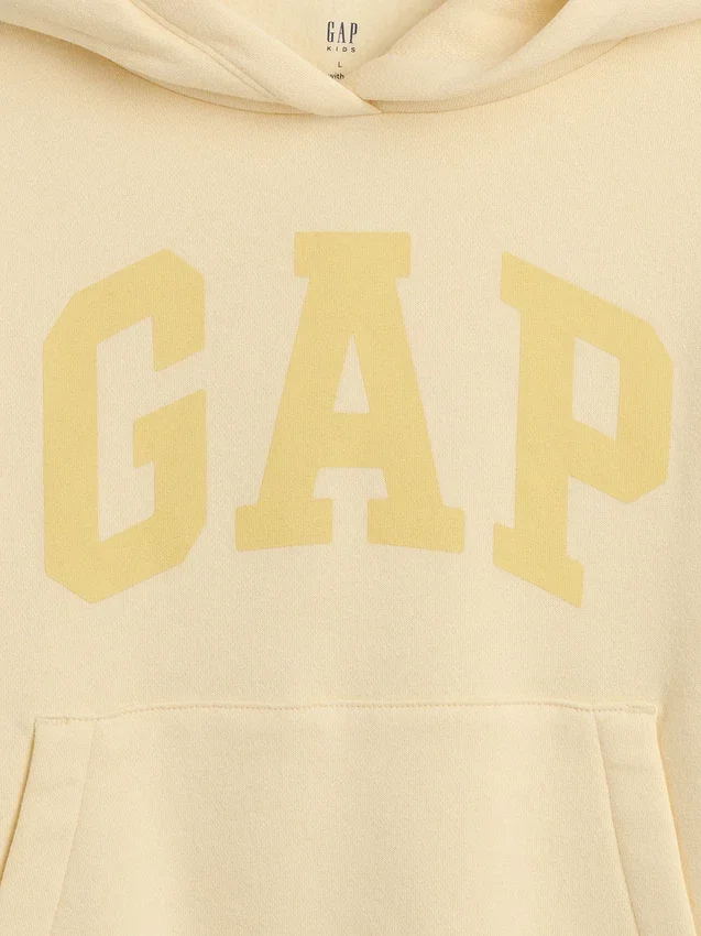 Sudadera con capucha holgada Vintagesoft para niños