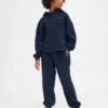 Sudadera con capucha holgada y parches Vintagesoft para niños