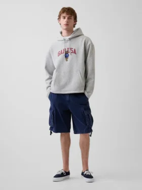 Sudadera con capucha oversize con logo Americana de Vintagesoft