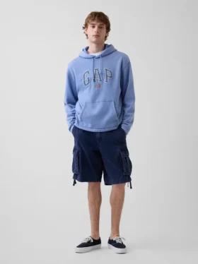 Sudadera con capucha oversize con logo Americana de Vintagesoft