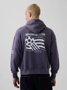 Sudadera con capucha oversize de felpa Vintagesoft de la Copa Mundial de la FIFA™