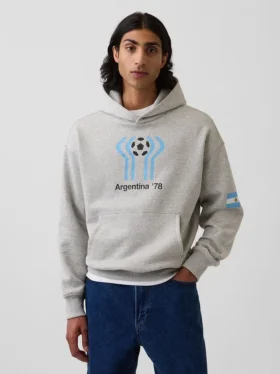 Sudadera con capucha oversize de felpa Vintagesoft de la Copa Mundial de la FIFA™