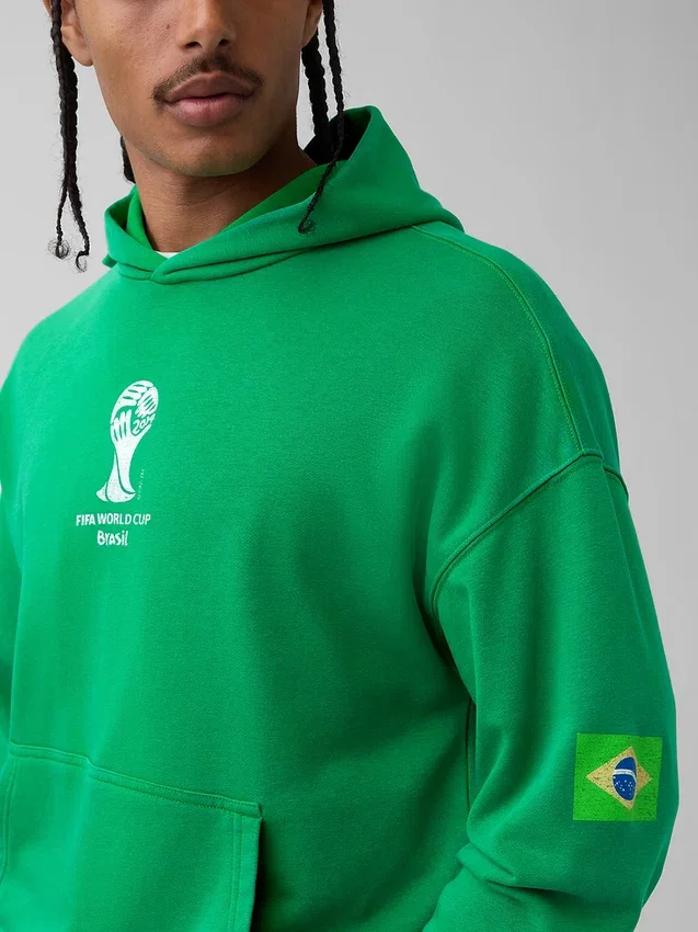 Sudadera con capucha oversize de felpa Vintagesoft de la Copa Mundial de la FIFA™
