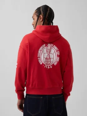 Sudadera con capucha oversize de felpa Vintagesoft de la Copa Mundial de la FIFA™
