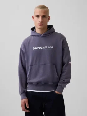 Sudadera con capucha oversize de felpa Vintagesoft de la Copa Mundial de la FIFA™