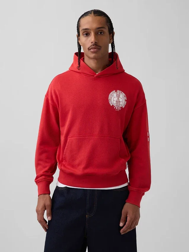 Sudadera con capucha oversize de felpa Vintagesoft de la Copa Mundial de la FIFA™