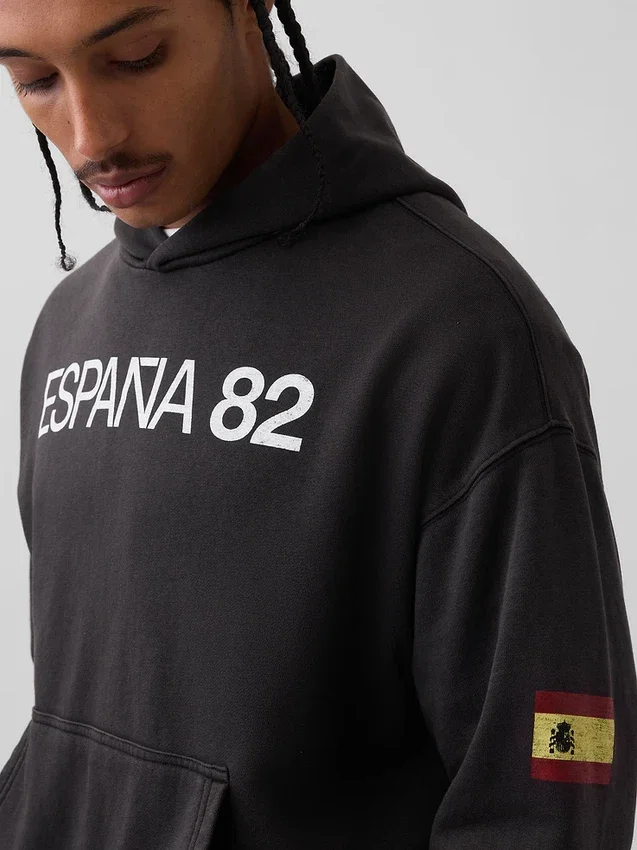 Sudadera con capucha oversize de felpa Vintagesoft de la Copa Mundial de la FIFA™