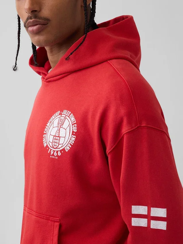 Sudadera con capucha oversize de felpa Vintagesoft de la Copa Mundial de la FIFA™