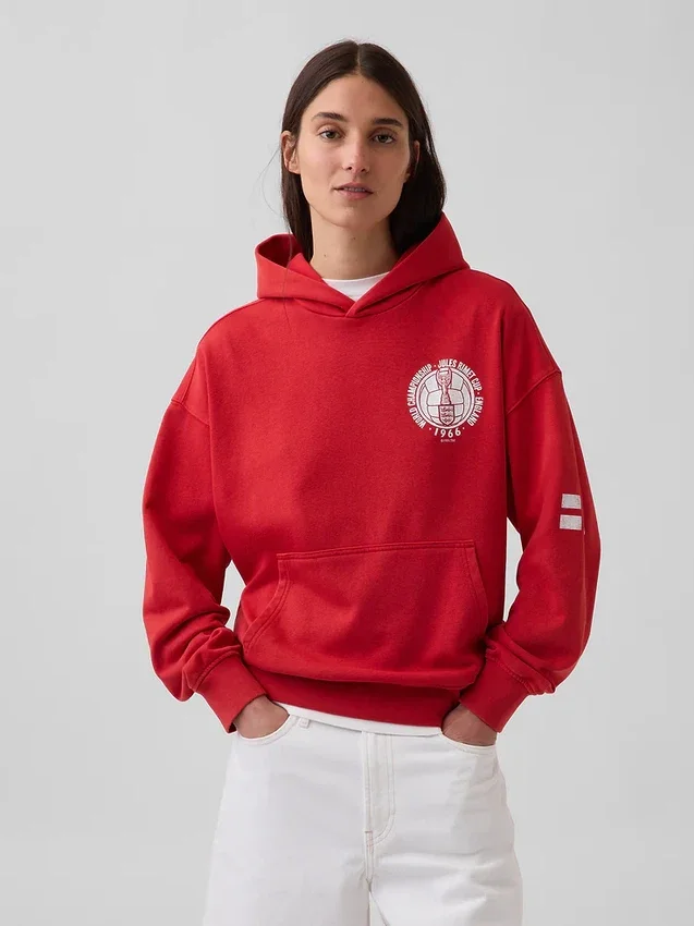 Sudadera con capucha oversize de felpa Vintagesoft de la Copa Mundial de la FIFA™