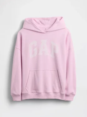 Sudadera con capucha oversize de felpa Vintagesoft para niños
