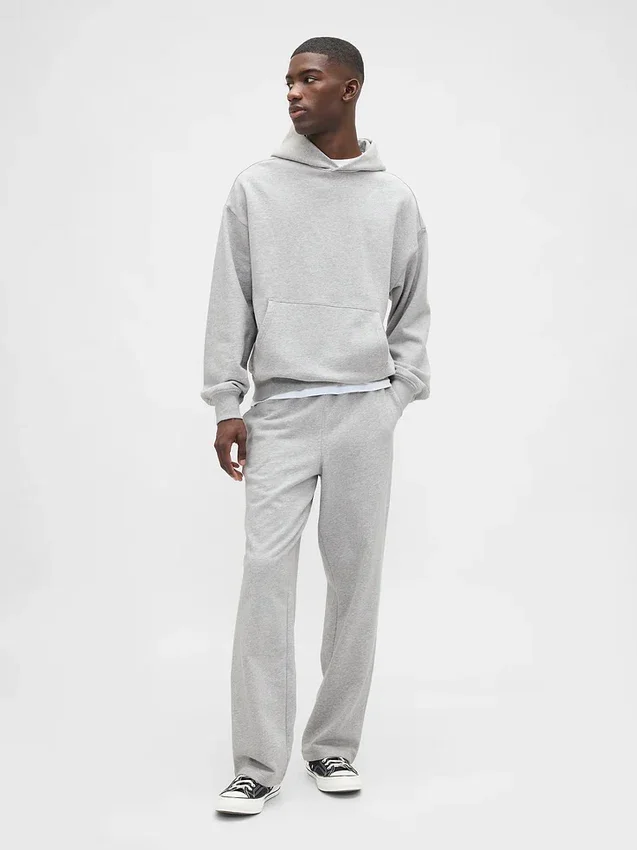 Sudadera con capucha oversize de peso pesado para adultos