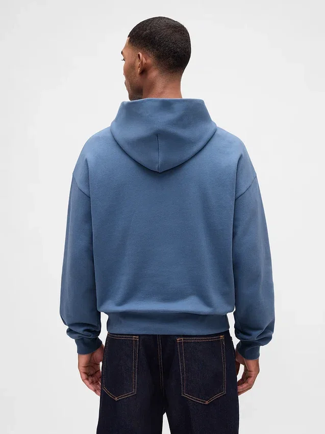 Sudadera con capucha oversize de peso pesado para adultos