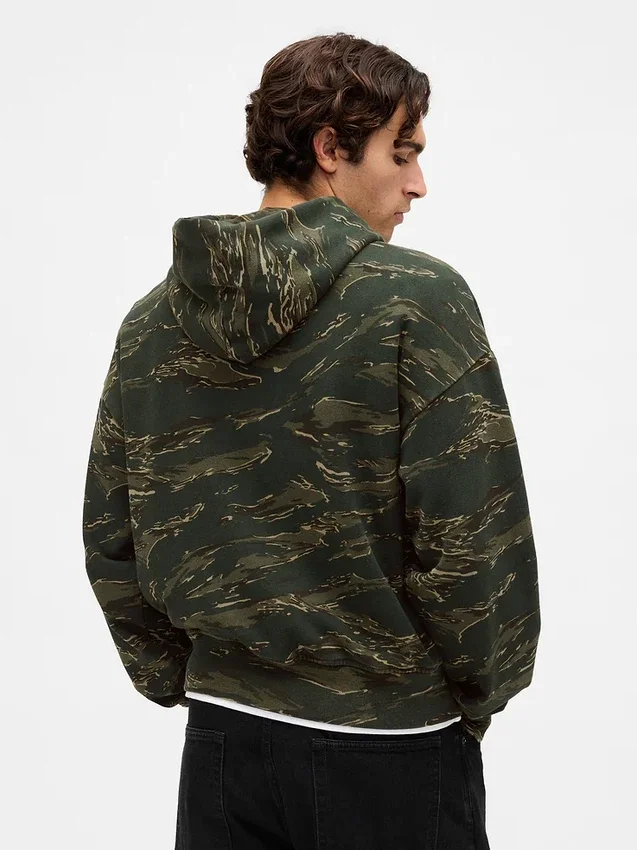 Sudadera con capucha oversize de peso pesado para adultos