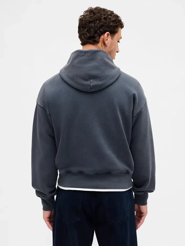 Sudadera con capucha oversize de peso pesado para adultos