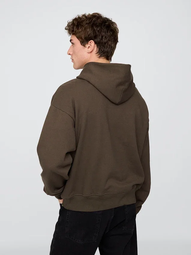 Sudadera con capucha oversize de peso pesado para adultos