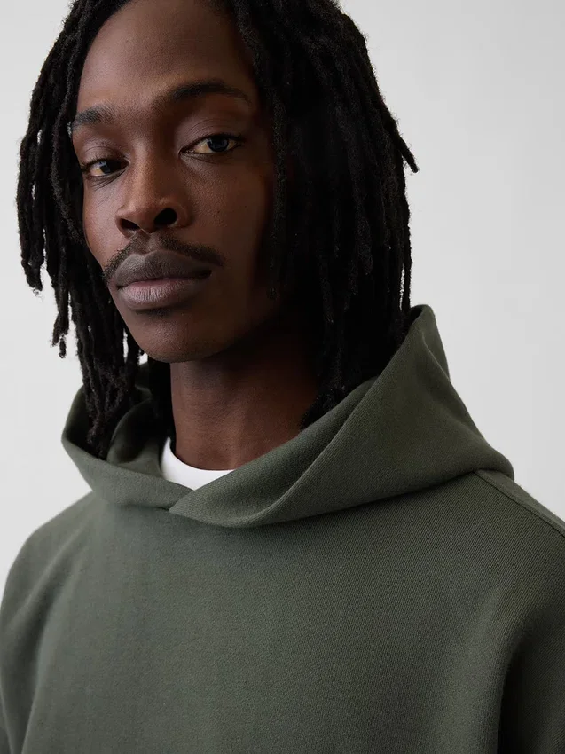 Sudadera con capucha oversize de peso pesado para adultos