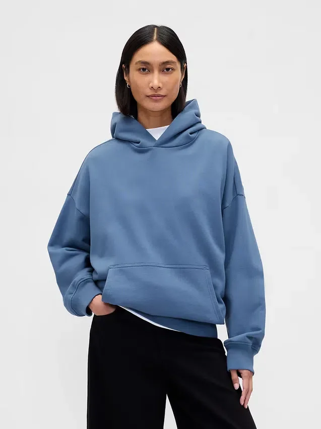 Sudadera con capucha oversize de peso pesado para adultos