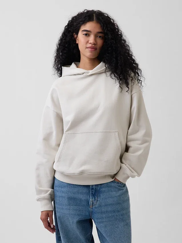 Sudadera con capucha oversize de peso pesado para adultos