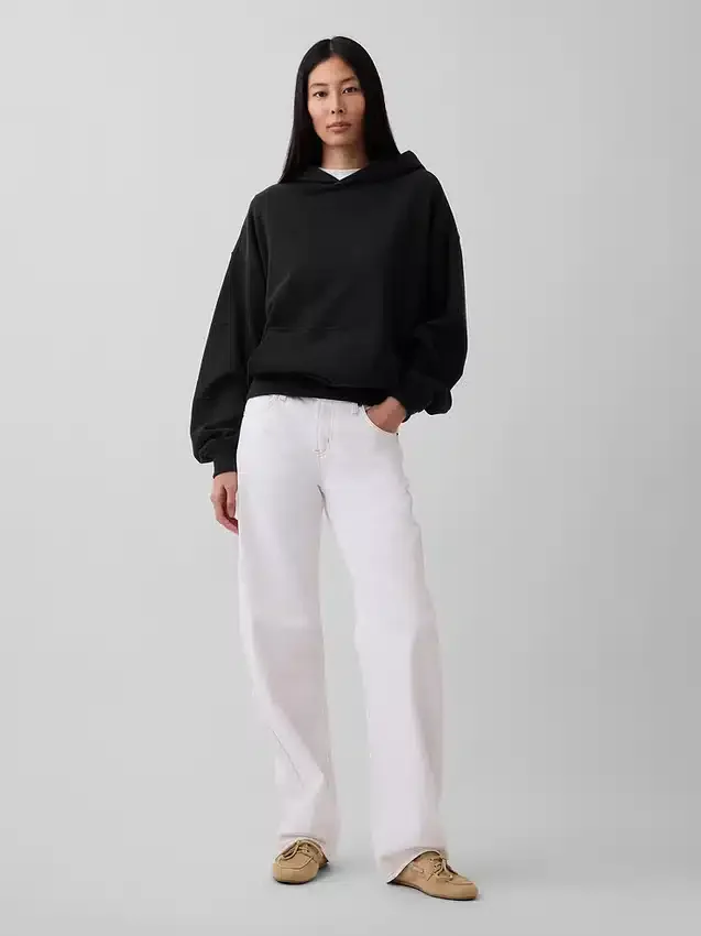 Sudadera con capucha oversize de peso pesado para adultos