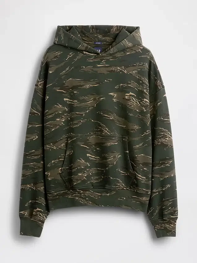 Sudadera con capucha oversize de peso pesado para adultos