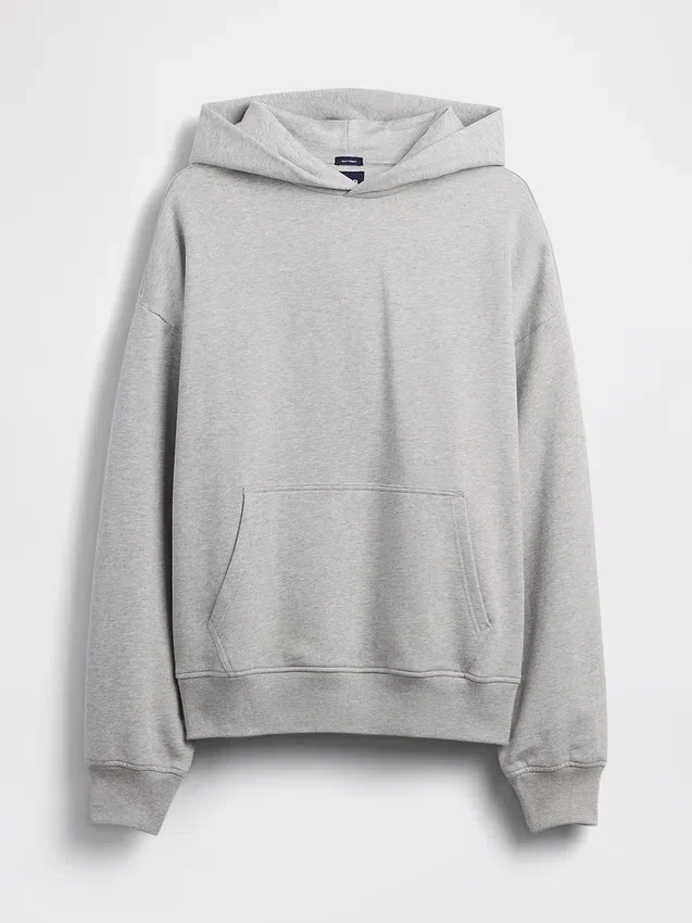 Sudadera con capucha oversize de peso pesado para adultos