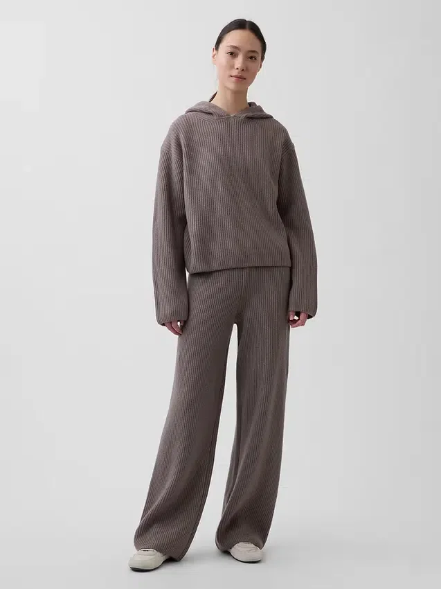 Sudadera con capucha oversize de punto Shaker de CashSoft