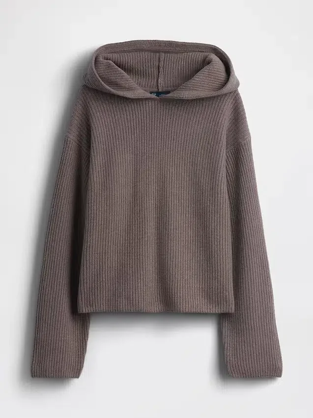 Sudadera con capucha oversize de punto Shaker de CashSoft