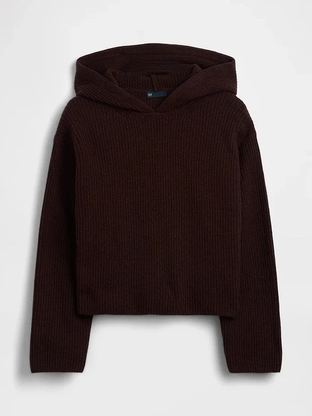Sudadera con capucha oversize de punto Shaker de CashSoft