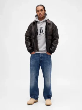 Sudadera con capucha oversize para adultos de felpa francesa extra gruesa con logo